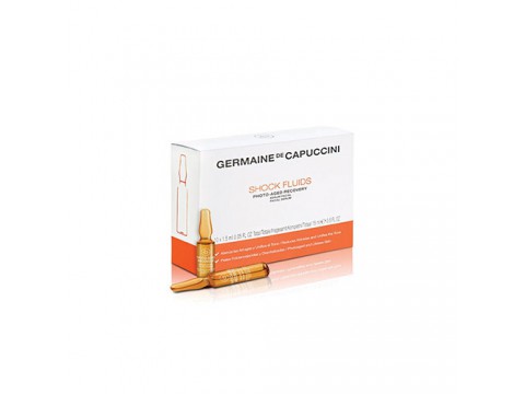 GERMAINE DE CAPUCCINI Veido ampulės Shock Fluids Photo-Aged Recovery Serum 10×1.5ml